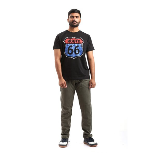 Cotton Collection solid Color Twill Pants by COCO