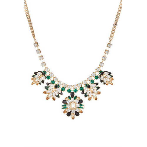 Aldo Nelassa Medium Green Women's Necklace