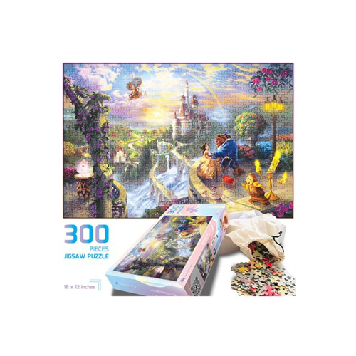 Beauty And The Beast - 300 Pieces Jigsaw Puzzle