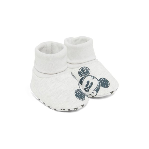 Mothercare Boys Mickey Striped /Grey First Walkers