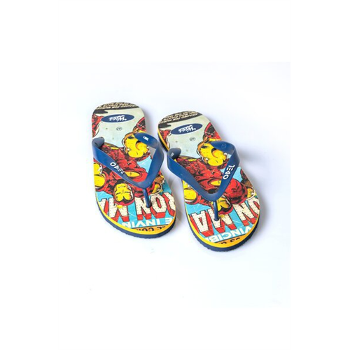 Disney Men's Iron Man Printed Slippers