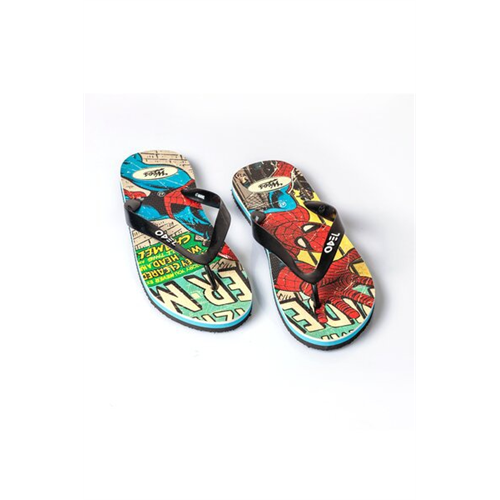 Disney Men's Spider Man Printed Slippers