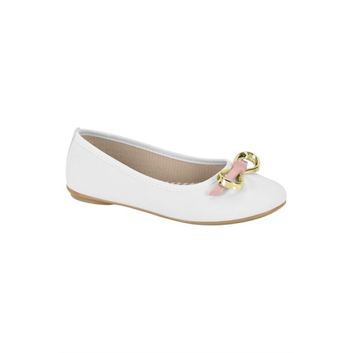 Molekinha Kids White Pumps