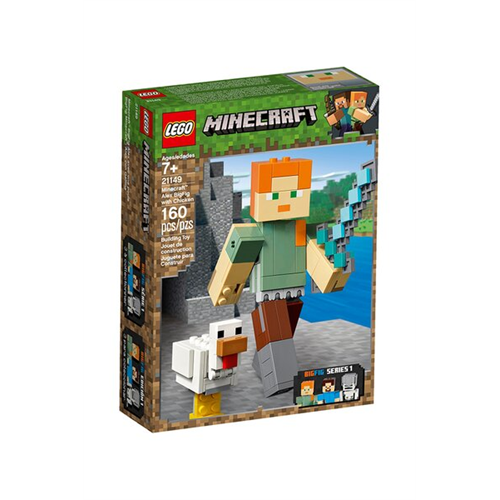 Lego Minecraftalex Bigfig With Chicken