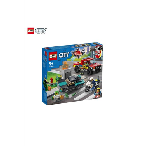 Lego Fire Rescue & Police Chase