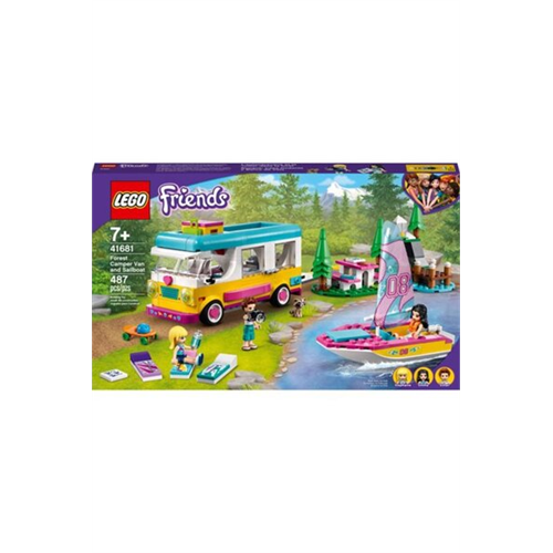 Lego Forest Camper Van And Sailboat
