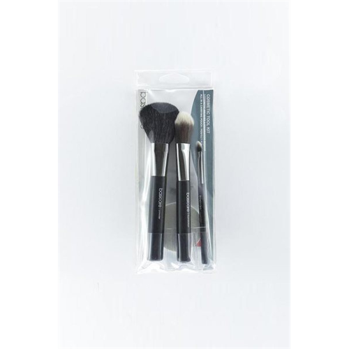 Basicare Cosmetic Brush Set - 3Pcs