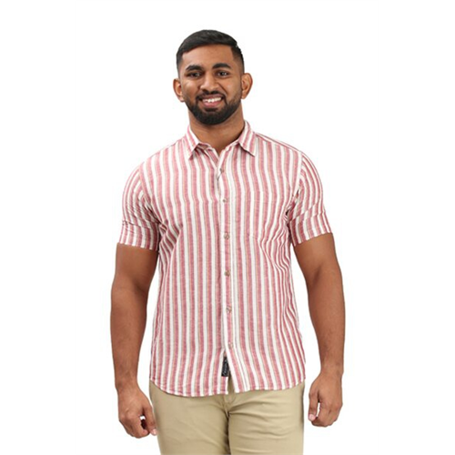 Azmorr Stripe Short Sleeves Shirt