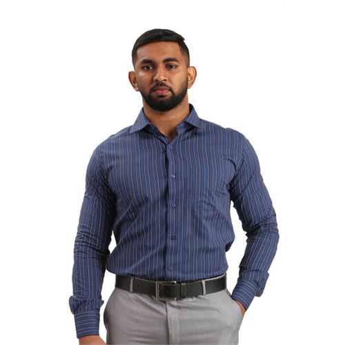 Davidoff Stripe Long Sleeve Shirt