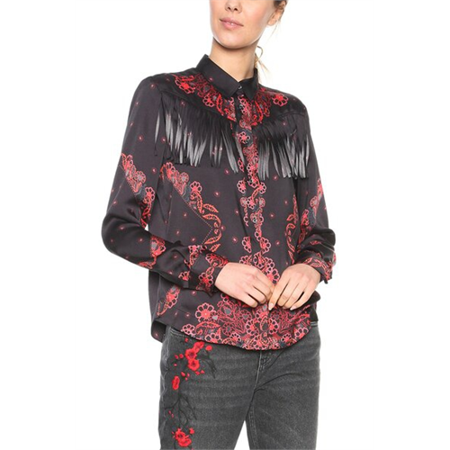 Desigual Printed Long Sleeves Shirt