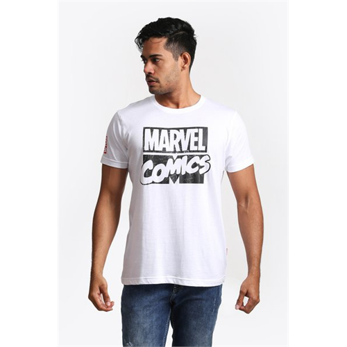 Disney Marvel Comic B&W T-Shirt