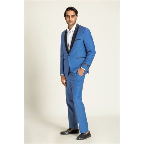 Emmanuelle Khan Solid Color Classic Slim Fit Suit