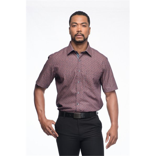 Fellini Brown Color Floral Shirt