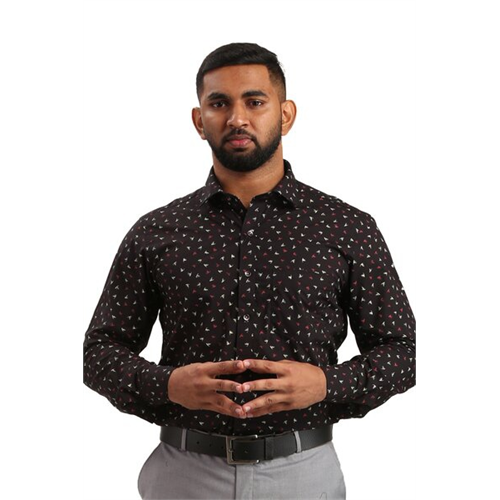 Fellini Regular Fit Printed Shirt