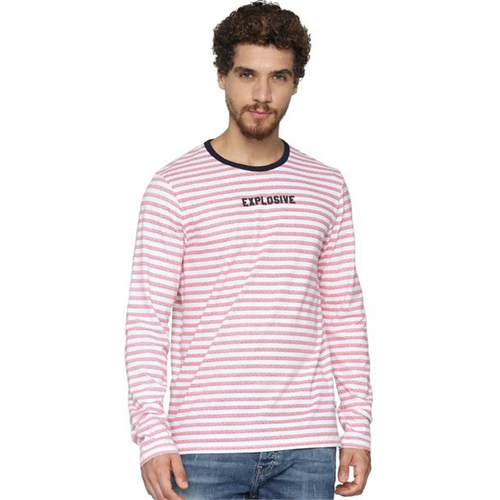 Jack & Jones Philip Stripe Long Sleeve Crew Neck Tshirt