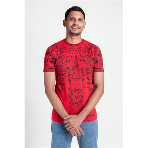 Luv SL Dancer Printed Men's T-Shirt