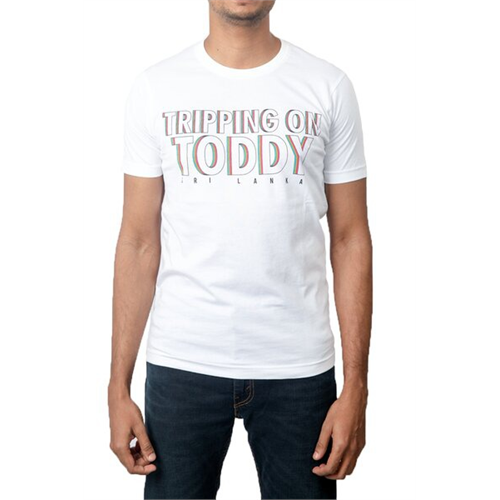 Luv SL Solid Color Tripping On Toddy Printed Men's T-Shirt