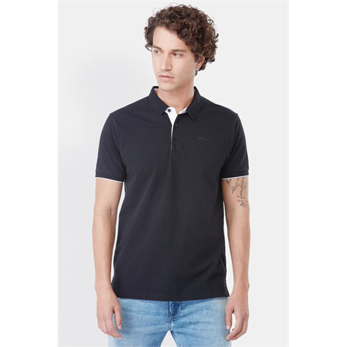 Pepe Anton Black Men's Polo