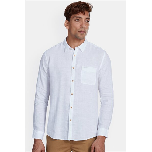 Pepe Spedo White Long Sleeves Men's Shirt