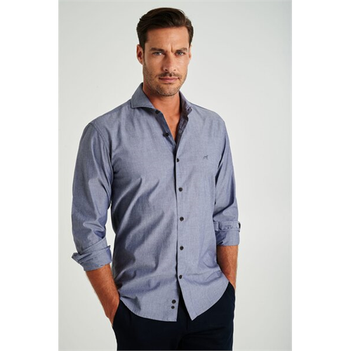 Sacoor Brothers Blue Shirt