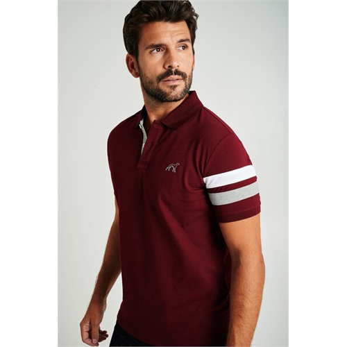 SACOOR BROTHERS Bordeaux T Shirts & Polos