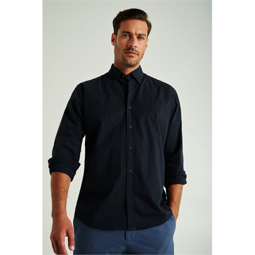 Sacoor Brothers Dark Blue Shirt