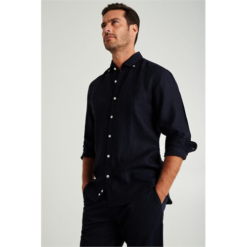 Sacoor Brothers Dark Blue Shirt