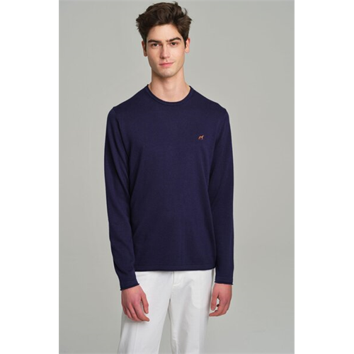 SACOOR BROTHERS Dark Blue Sweaters