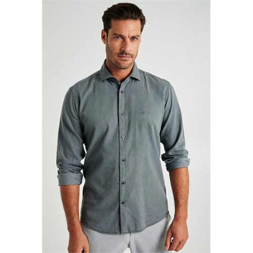 Sacoor Brothers Light Grey Shirt