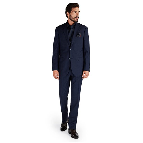 Sacoor Brothers Solid Color Classic Regular Fit Suit