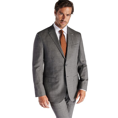 Sacoor Brothers Solid Color Classic Slim Fit Suit