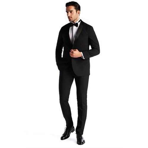 Sacoor Brothers Solid Color Slim Fit Tuxedo
