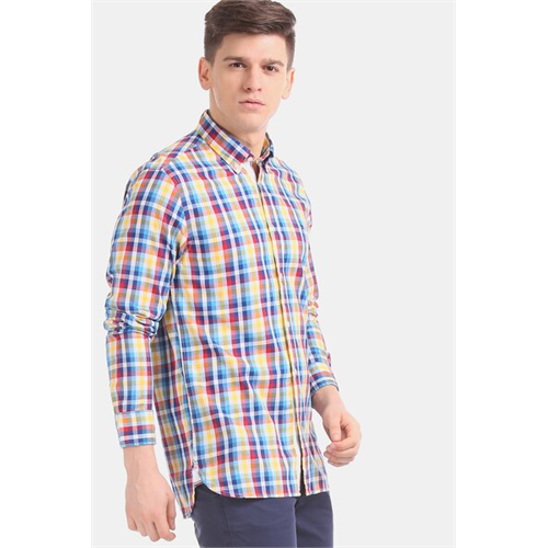 Tommy Hilfiger Check Long Sleeves Men's Shirt