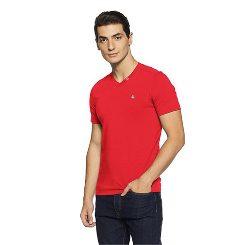 United Colors of Benetton Solid Color V Neck Men'sUndershirt