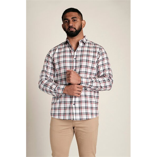 Wyos Check Slim Fit Long Sleeve Shirt