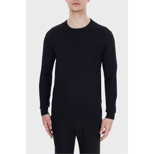 Armani Exchange Mens Navy Sweater