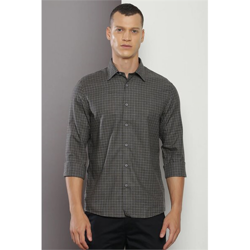 Calvin Klein Men's Purple Check Shirt