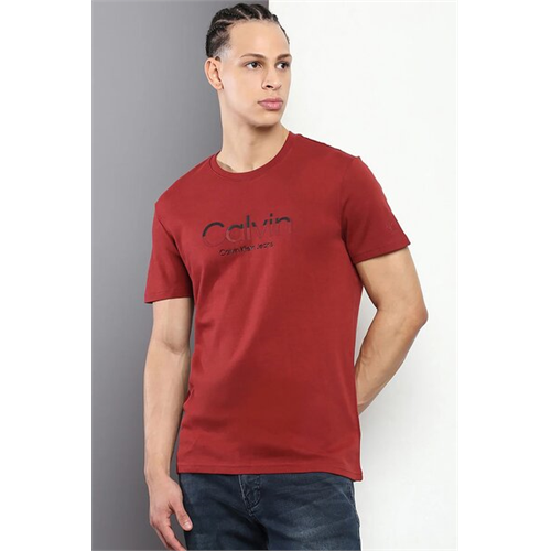 Calvin Klein Men's Red T-Shirt