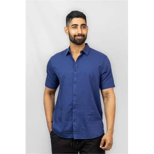 Coco Navy Mens Casual Shirt