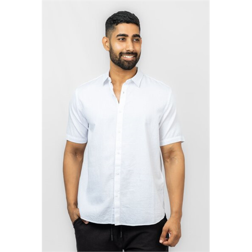 Coco White Mens Casual Shirt