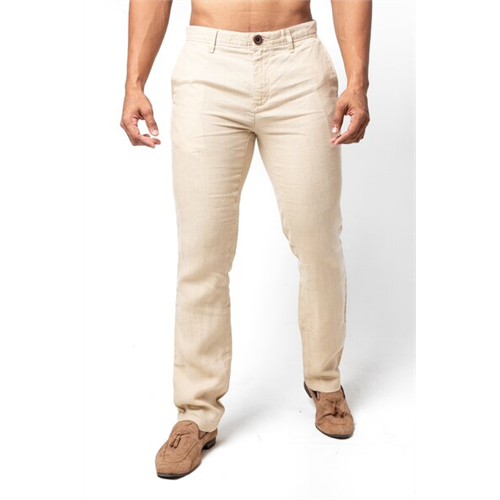 Cotton Collection Cream Men's Pants by Coco