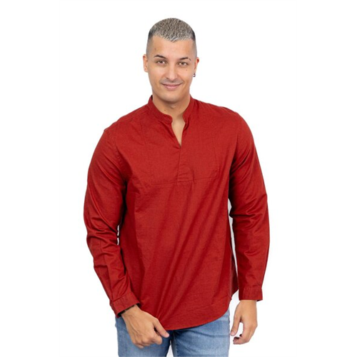 Cotton Collection Maroon Shirt By Coco