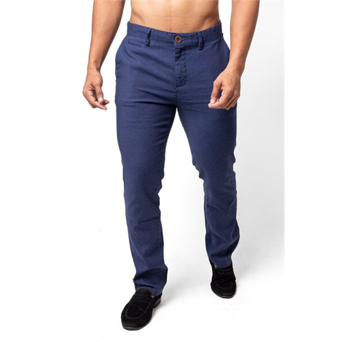 Cotton Collection Navy Men's Pants by Coco