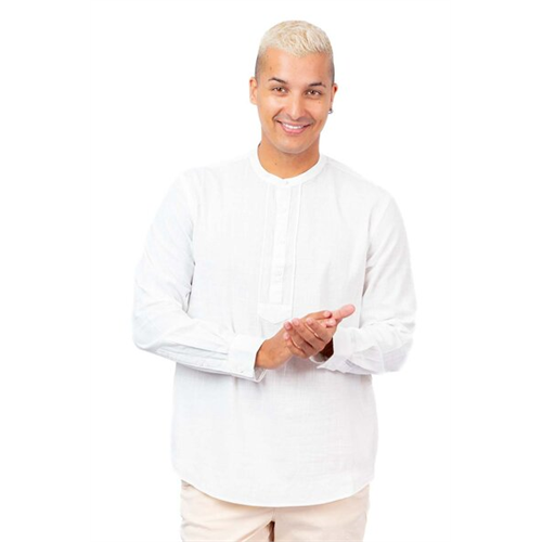 Cotton Collection Off White Shirt By Coco