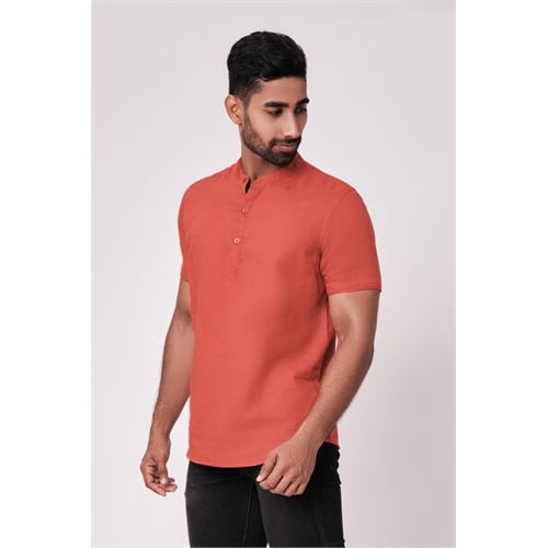 Cotton Collection Red Shirt By Coco