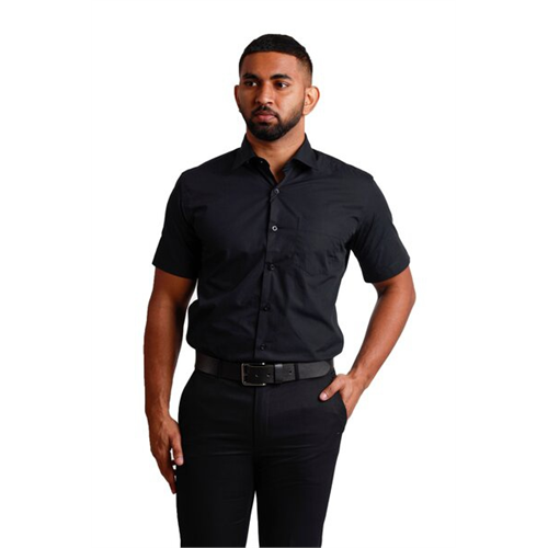 Davidoff Solid Colour Slim Fit Shirt