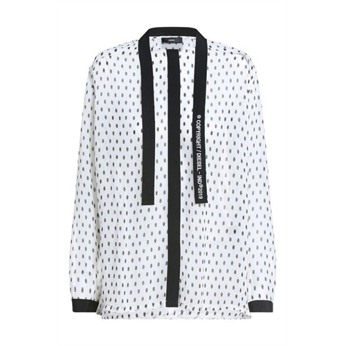 Diesel Printed Round Neck Long Sleeves Shirt