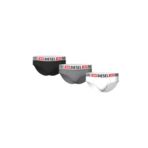 Diesel Solid Color Logo Waist Band Men's Brief