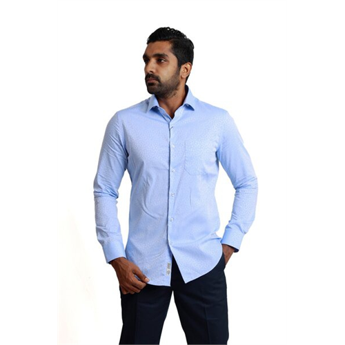 Fellini Men's Long Sleeve Slim Fit Printed Shirt