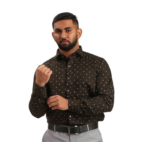 Fellini Regular Fit Printed Shirt